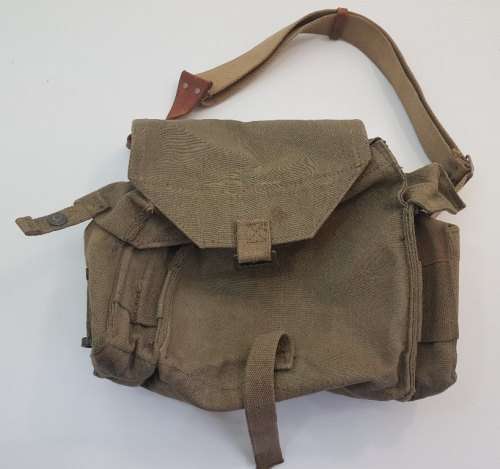 Old South African Defense Force Military Bag - +/- 31cm/11cm/25cm