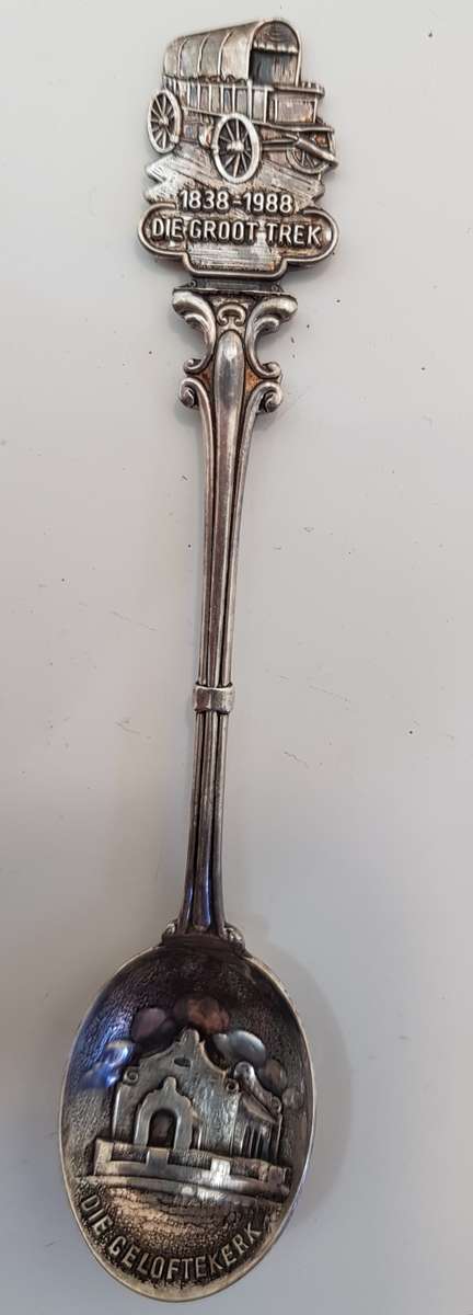 Voortrekker 1838-1988 Commemorative Teaspoon