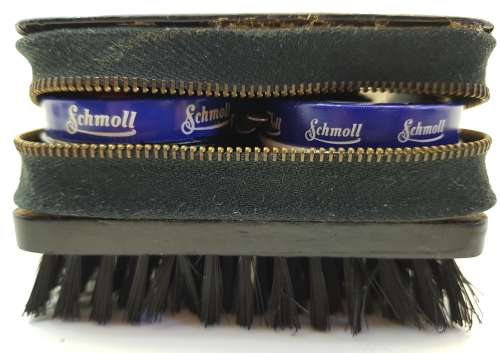 Vintage Shoe Polishing Set - Excellent Condition