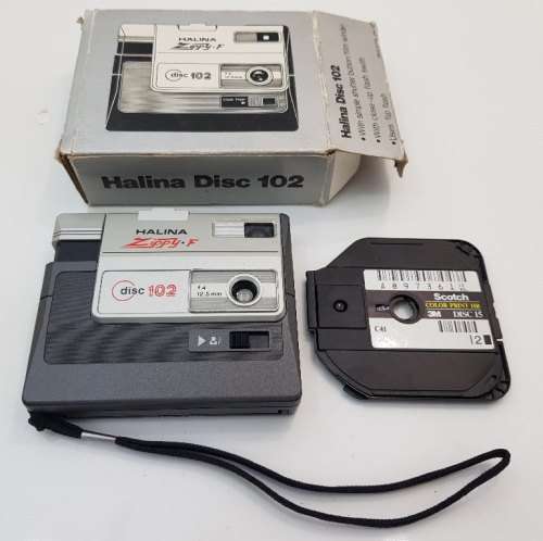 c1980's Halina Disc 102 Camera