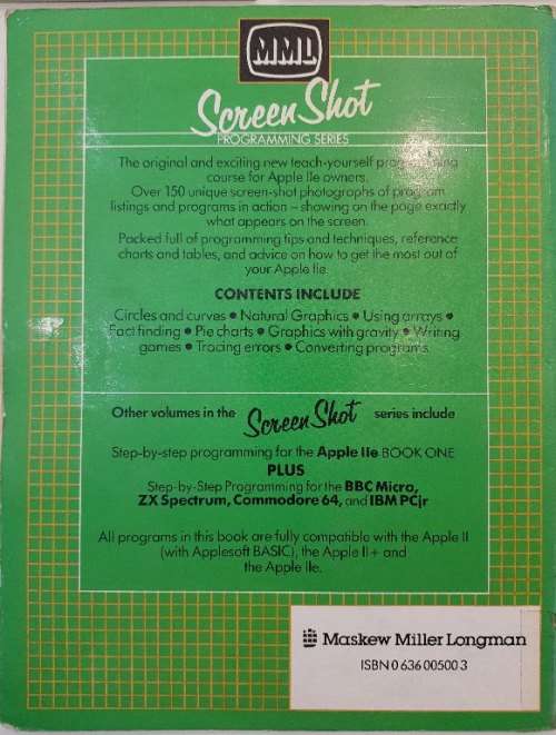 3X MML Step-By-Step Programming Books - BBC Micro Book One & Two & Apple IIe