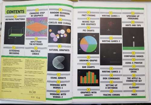 3X MML Step-By-Step Programming Books - BBC Micro Book One & Two & Apple IIe