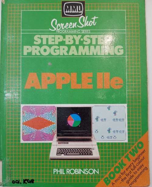 3X MML Step-By-Step Programming Books - BBC Micro Book One & Two & Apple IIe