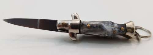 Tiny Quality Keyring Inox Folding Knife - Length Extended 7cm