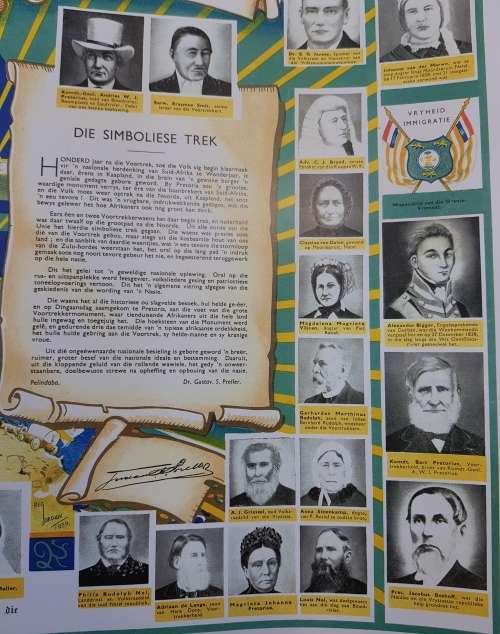 Die Bou Van 'n Nasie Poster - 56cm/42cm