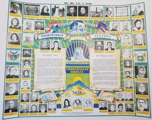 Die Bou Van 'n Nasie Poster - 56cm/42cm