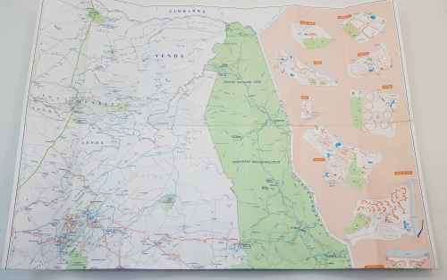 AA Eastern Transvaal & Kruger National Park Map