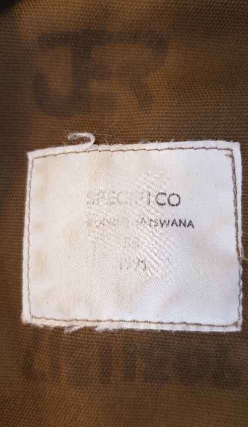 South African Army Hat With Metal Parachute Battalion Cap Badge (Badge Size 5cm/5cm)