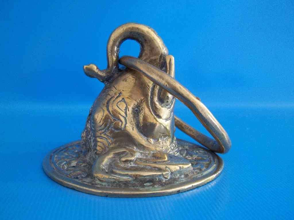 Elephant Head Brass Knocker - 7,5cm/5cm
