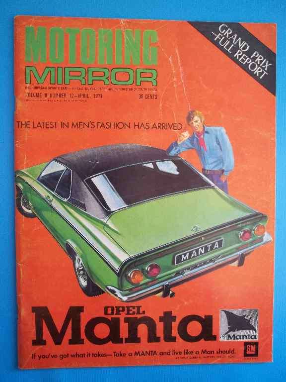 Motoring Mirror - Vol 8 No 12 - April 1971