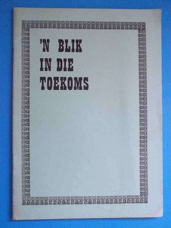 'n Blik In Die Toekoms - Kamelia Drukkers