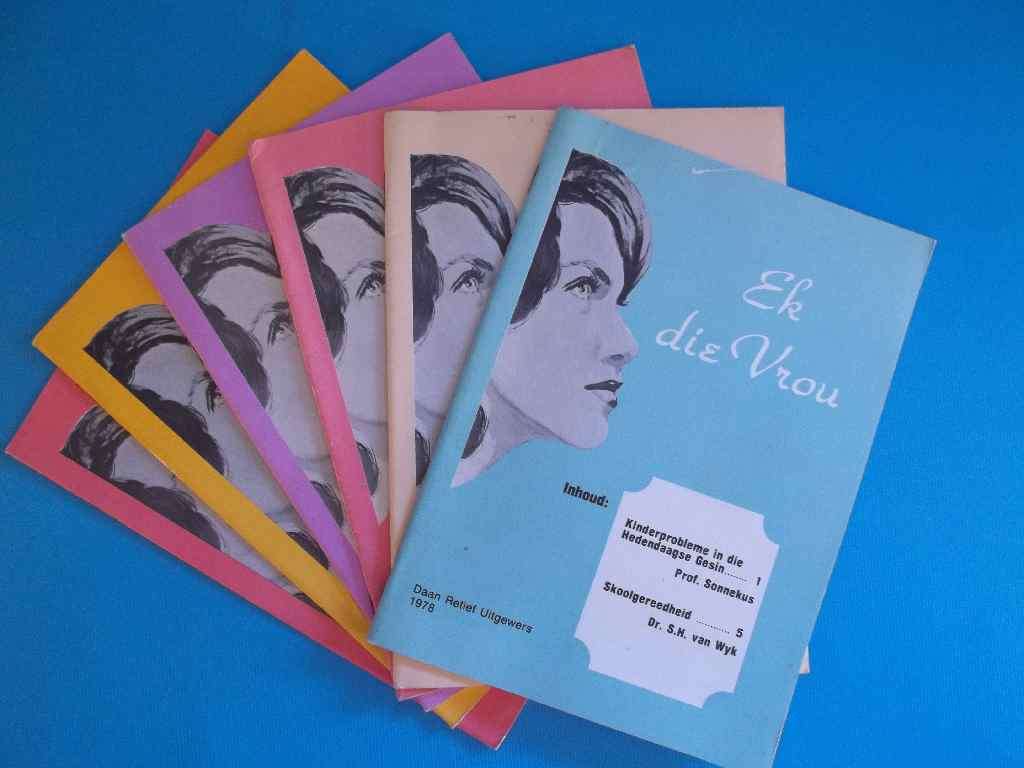 6 X Ek Die Vrou Magazines 1978-1979