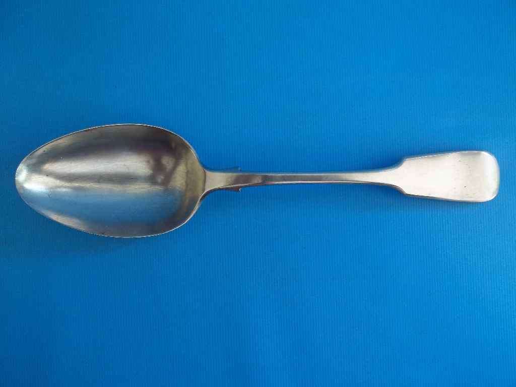 Wonderful Quality Silver-Plated Serving Spoon - Length 22,5cm