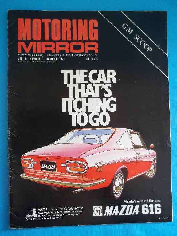Motoring Mirror Magazine, Volume 9 Number 6, October 1971