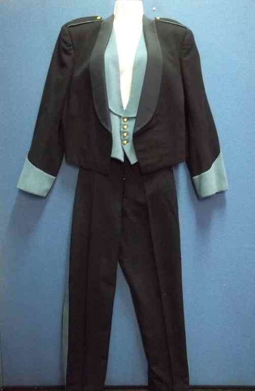 Old South African Airforce Dress Uniform (4 Pieces + Braces) + 3X Wings & 6X Ex Unitate Vires Pips