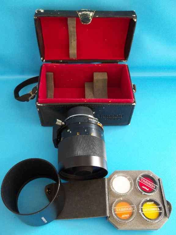 Tamron SP 55B 1:8 500mm + Colour Filters - In Original Case