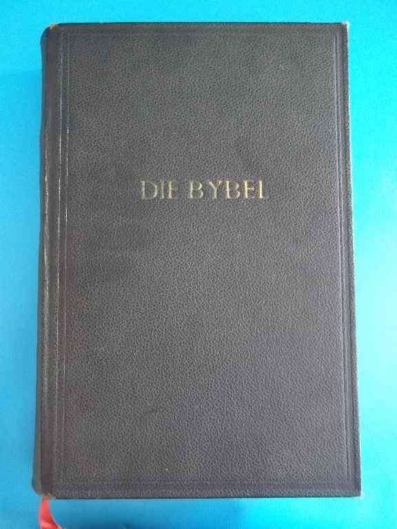 Die Afrikaanse Familiebybel - Britse En Buitelandse Bybelgenootskap - Kaapstad, 1953