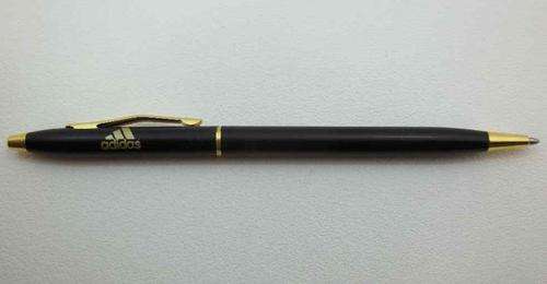 Black & Gold Addidas Pen - Needs Refill