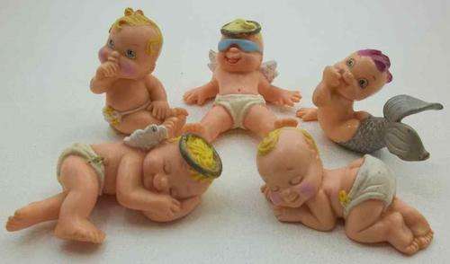 5 X Galoob 1991/2 Magic Diaper Babies