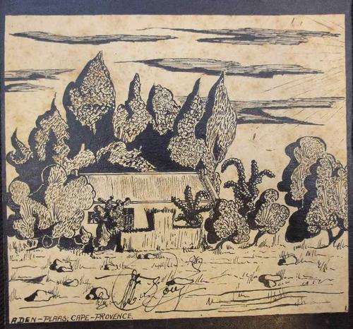 Aden - Plaas, Cape Province - 17,5cm/17,5cm (Nice)