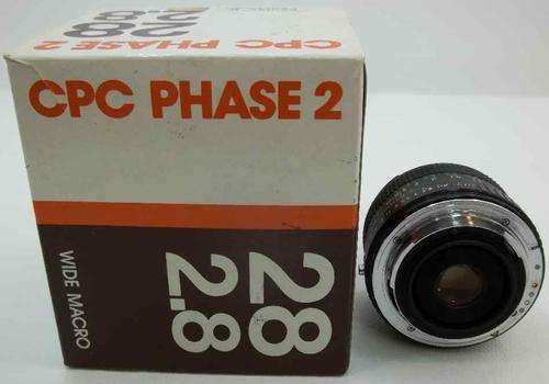 CPC Phase 2 CCT Wide-Angle 28mm F2.8 MACRO Pentax K-Mount Lens
