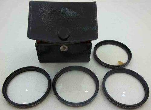 Vivitar 49mm Close-Up Lens No.s 1, 2 & 4 + Vivitar 49mm VMC UV-HAZE (as is)