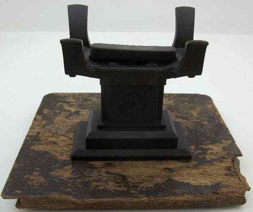 Vintage Brown Bakelite Telephone Dictograph Telephone System Stand (Parts To Be Used For Restoration