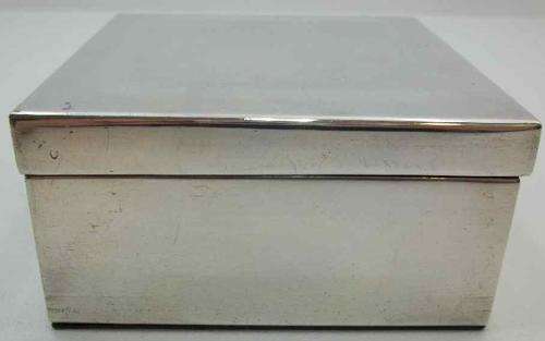 Beautiful Wood & White Metal (Possibly Silver-Plated) Box Made In Salisbury, Rhodesia