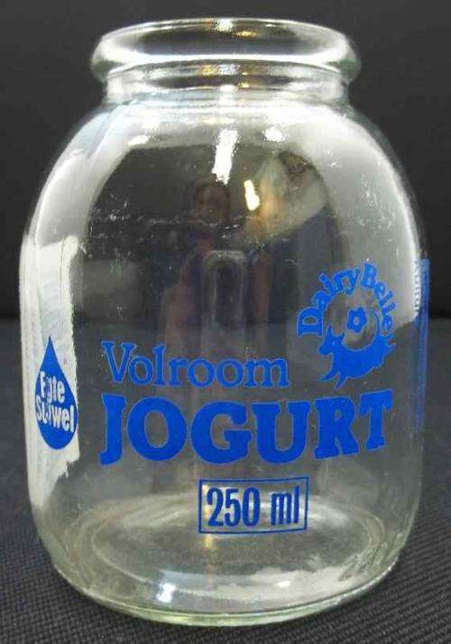 Vintage Dairybelle "Volroom Jogurt" 250ml Glass Bottle