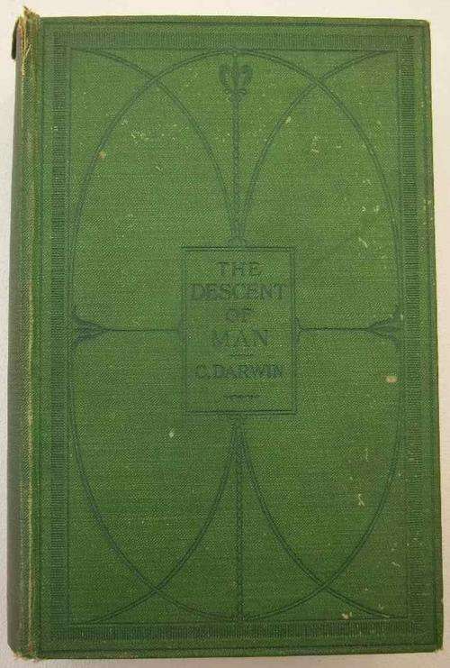 The Descent Of Man - Charles Darwin - John Murray, 1901
