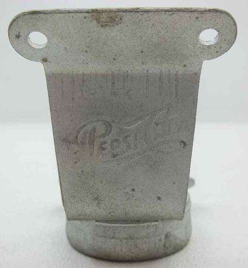 Vintage Wall Mount Metal Pepsi Cola Bottle Opener - 6cm/5cm/5cm