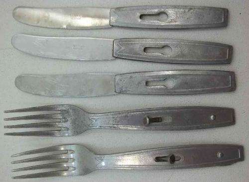 5X German Field Cutlery Pieces, Incomplete (Pikstel)