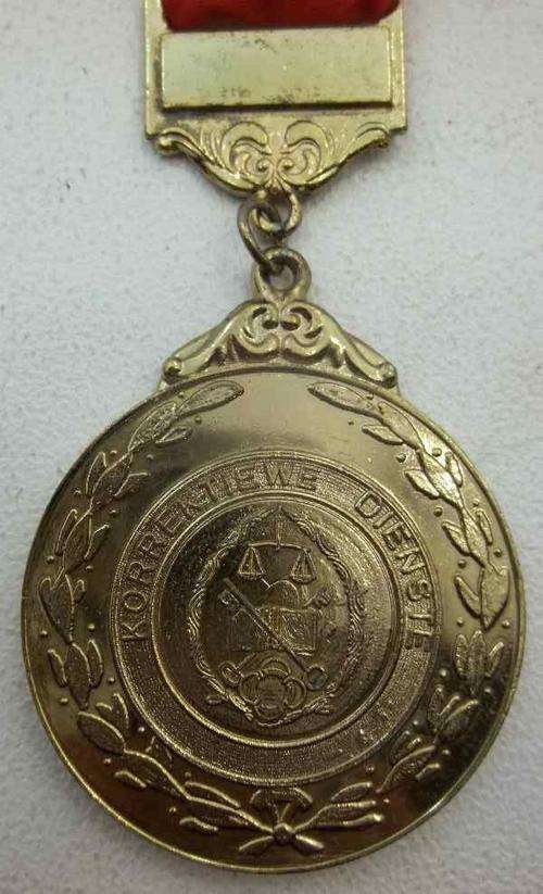 Unused Korrektiewe Dienste Shooting Medal - Diameter 5cm