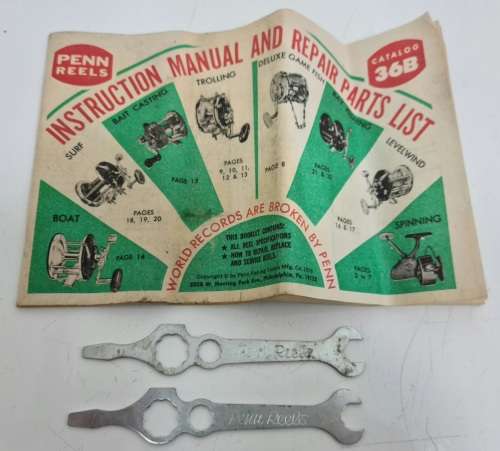 Penn Reel Tools and Manual