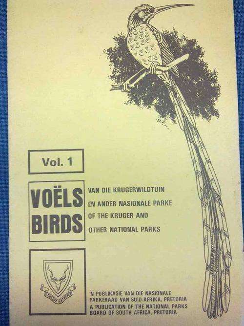 Birds of the Kruger and other National Parks Vol.1 & 2.