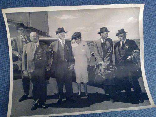 Original Photograph - Waterson, Steyn, Smuts, - ,Strauss, Hofmeyer 19cm/24cm