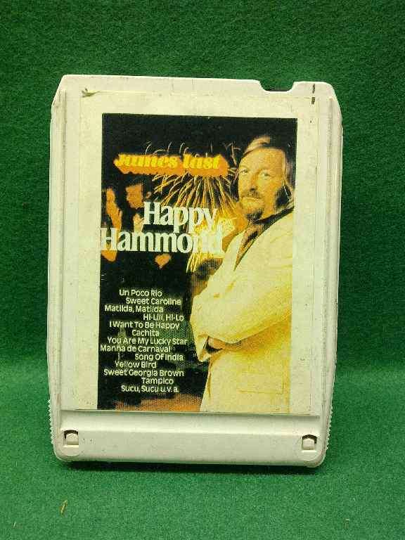 8 Track Stereo Cartridge *** James Last - Happy Hammond - Trutone 1973