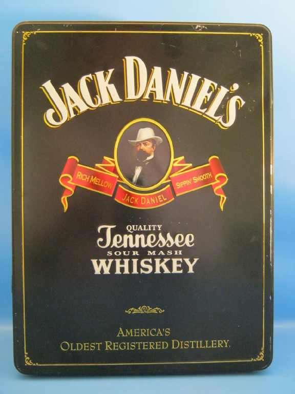 Jack Daniels Tin - 27cm/20cm/9,5cm