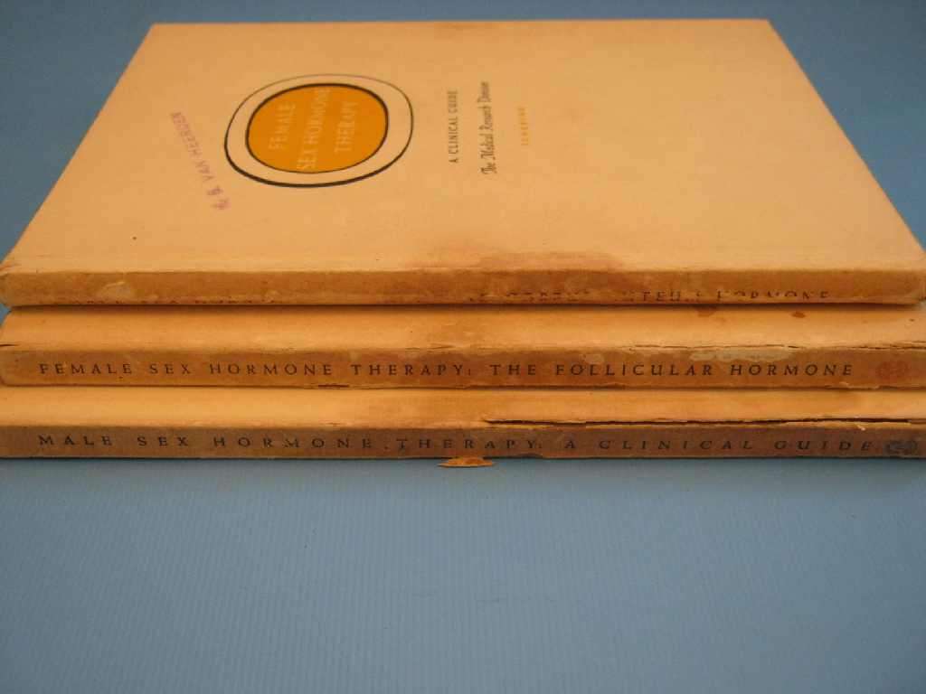 Female Sex Hormone Therapy (Part 1 & 2) + Male Sex Hormone Therapy - Schering, 1942 - Boxed