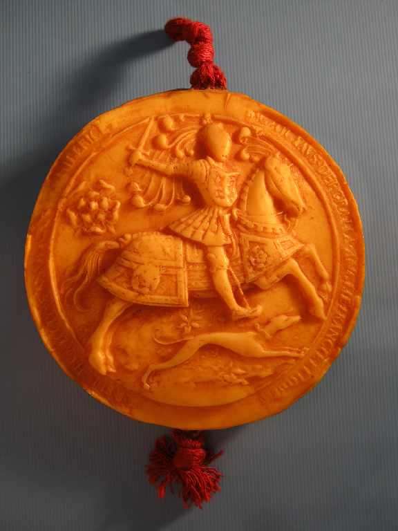 Interesting Reproduction Henry VIII Seal (Museum Casts) - Diameter 12cm
