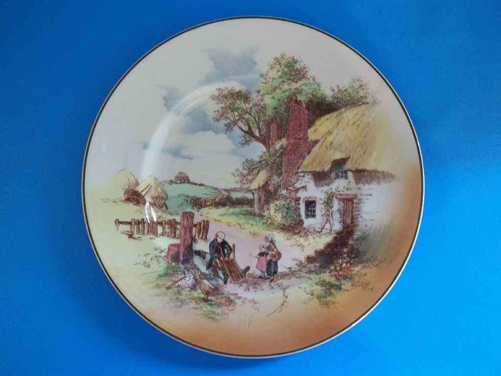 Royal Doulton "Rustic England" D6297 Display Plate - Diameter 26cm - Excellent Condition!