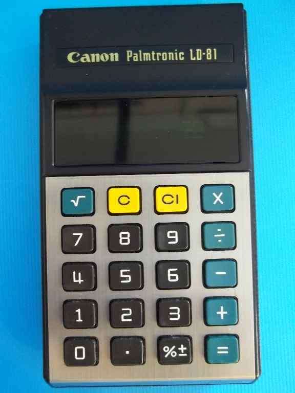 Vintage Canon Palmtronic LD-81(1975)  - Perfect Working Condition