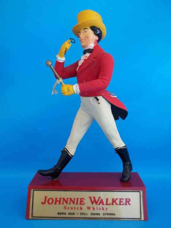 Johnnie Walker Collectable Figurine (Plastic) - Perfect condition - Height 21cm