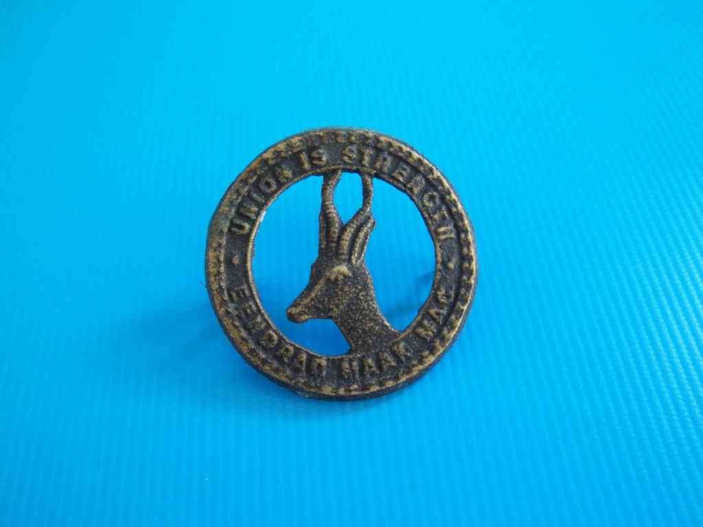 Union Is Strength/ Eendrag Maak Mag - Diameter 3cm