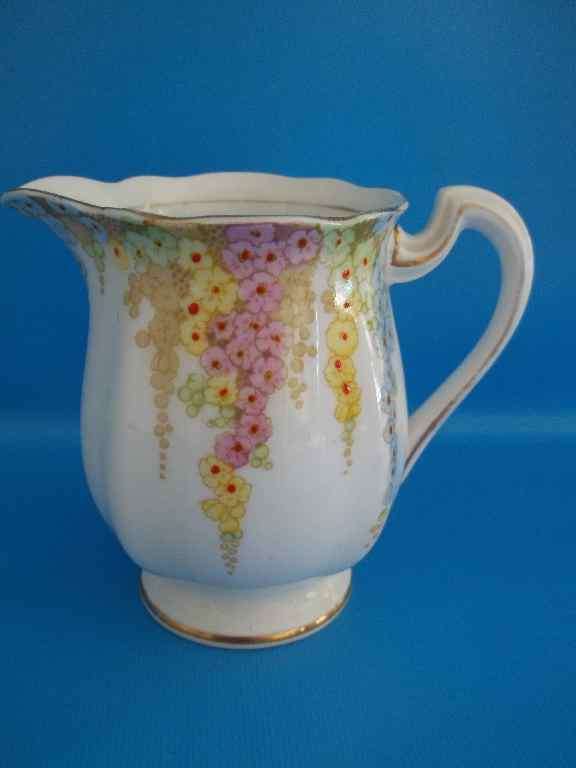 Royal Standard (Diana) Stylish Floral Design Milk Jug- Height 10cm