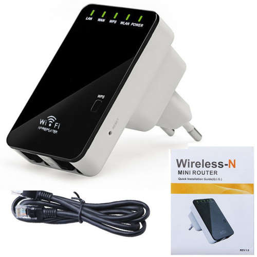 Price Reduced!!!300Mbps Wireless-N Mini Router Wifi Repeater Extender Booster Amplifier