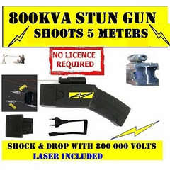SHOOTS OUT FIVE METERS STUN GUN 800 000 VOLTS SHOCK & DROP @ 5 METERS R4299.99