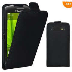 Blackberry 9850 9860 flip case cover BLACK
