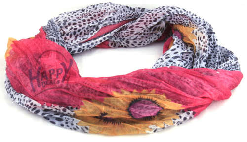 "K and Q" Round Scarfs