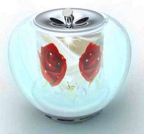 MP3 player Mini Speaker, Clear, 3W, microSD / USB (M629)